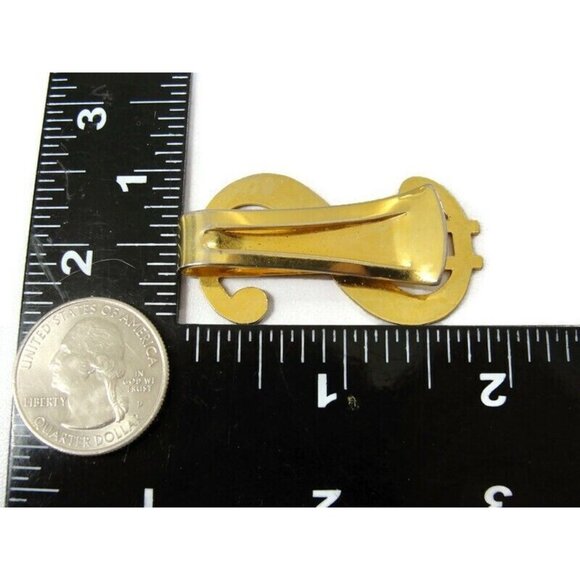 Vintage $ Dollar Sign Money Clip Men Wallet ID Credit Card Holder - Picture 5 of 6